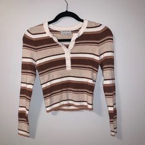 Urban Outfitters Striped Button Up!